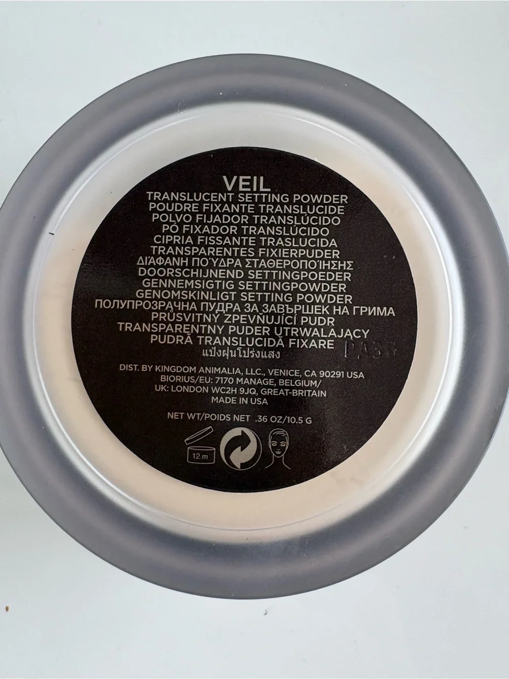 NEW unopened large Hourglass veil translucent setting powder .36oz